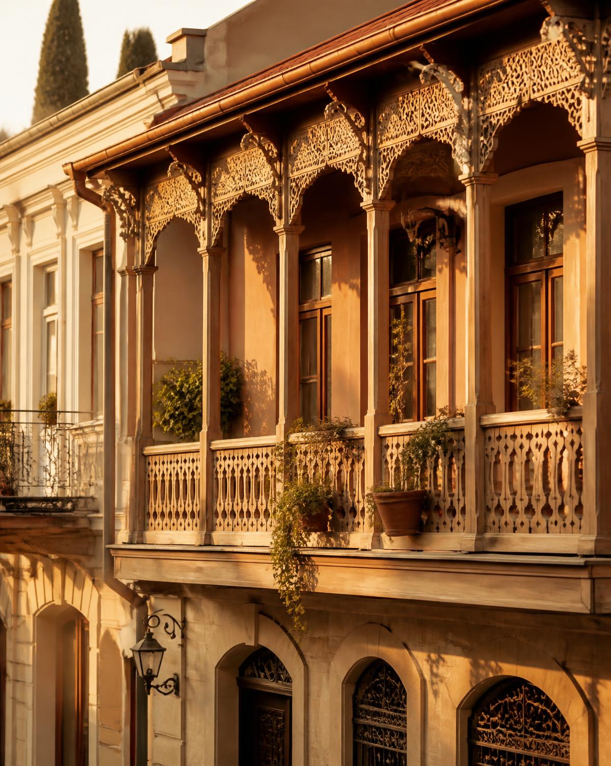 ძველი თბილისის აივანი / Old Tbilisi balcony